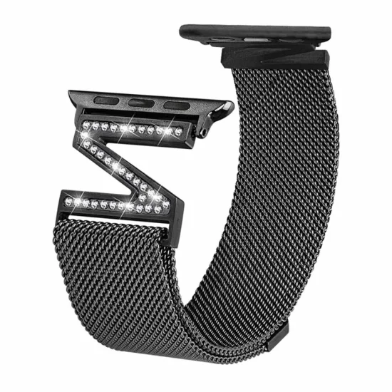 Smart Band 40 mm 38 mm Milanaise-Edelstahlarmband für Huawe Honor 6 Band Sauerstoff-Blutdruck für Garmin Smartwatch Herren