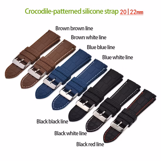 Neu Krokodilbraun Schwarz Eco