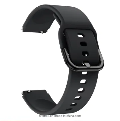 16-mm-Schnellverschluss-Silikon-Uhrenarmband mit bunter Schnalle für Huawei Watch Fit Mini / Talkband B3 / Talkband B6